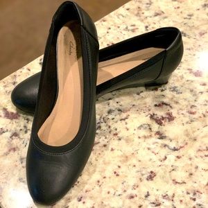Clarks wedge heel